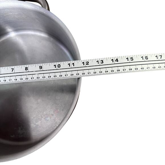 Matfer Bourgeat 6860 Saute Pan Electromagnetic Stainless Professional Cookware - Picture 10 of 12